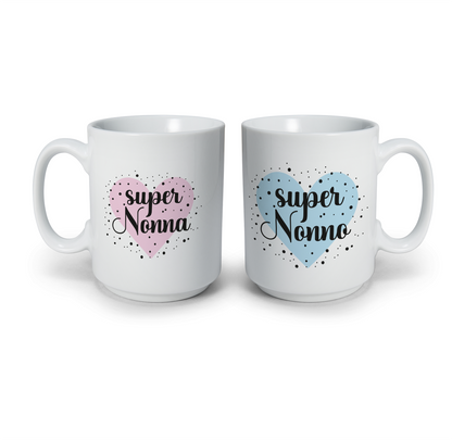 Nonni super - Coppia tazze Mug