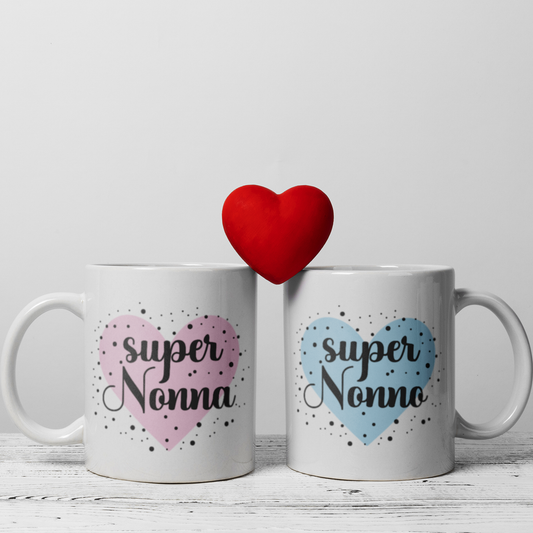 Nonni super - Coppia tazze Mug