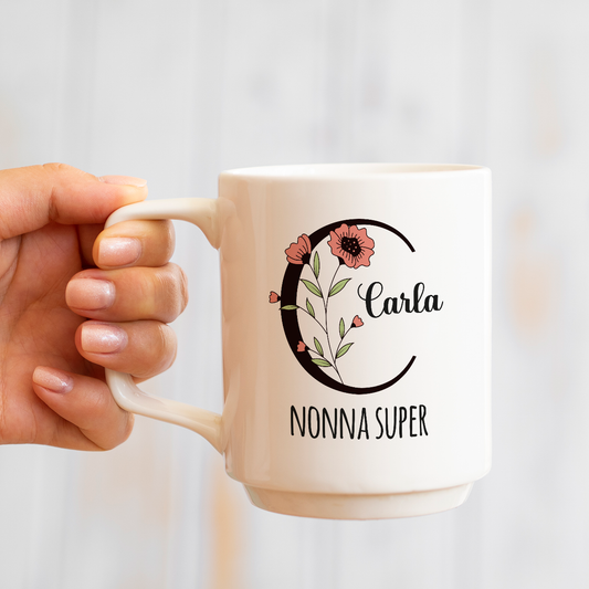 Nonna Super - Tazza mug - personalizzata con nome