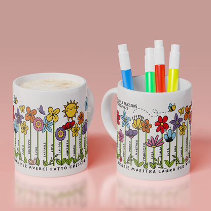 Grazie Maestra - Tazza Mug - personalizzata