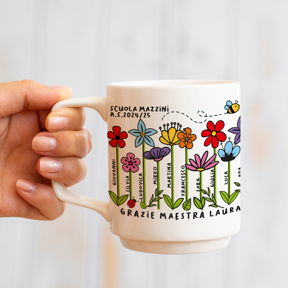 Grazie Maestra - Tazza Mug - personalizzata