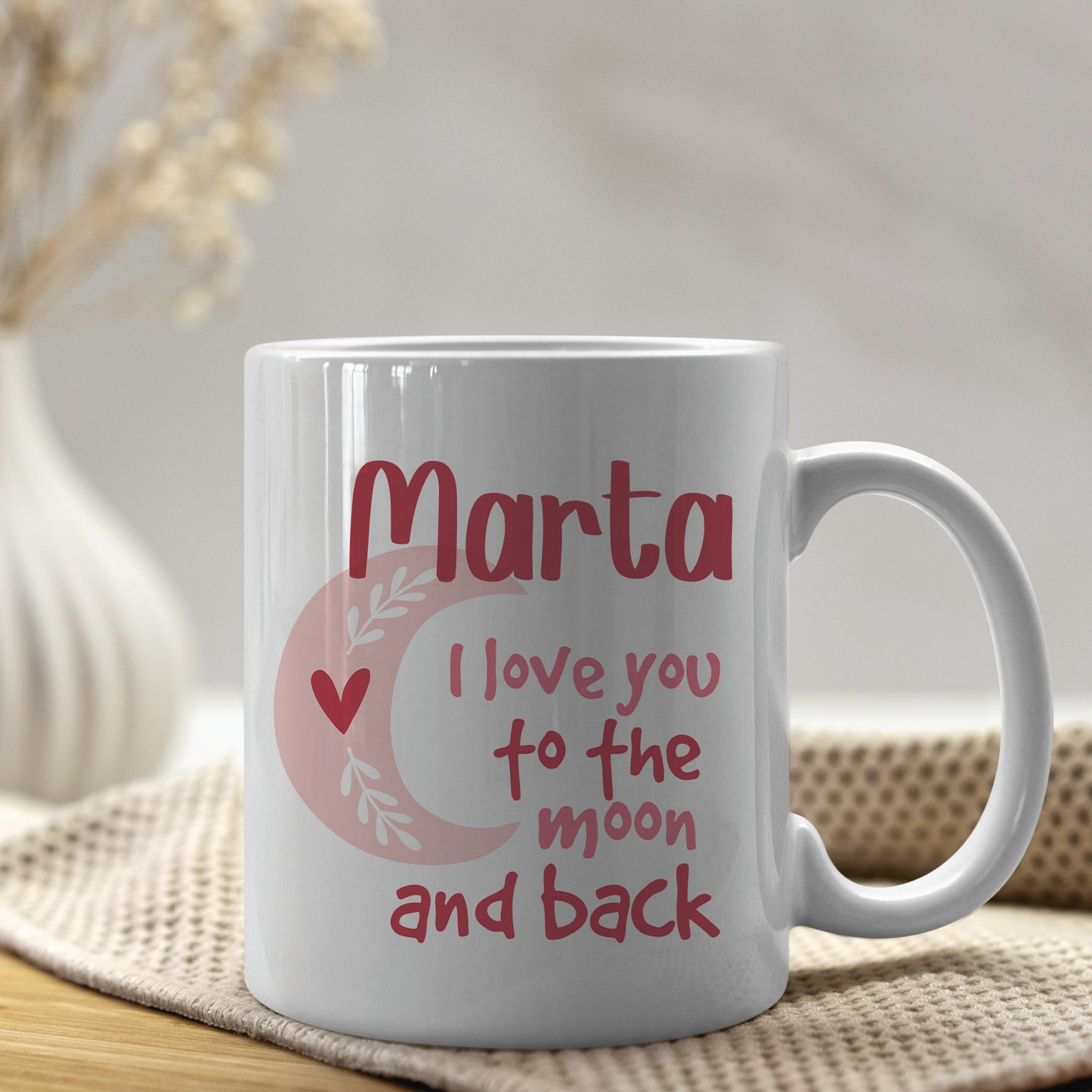 I love you to the moon and back - Tazza mug