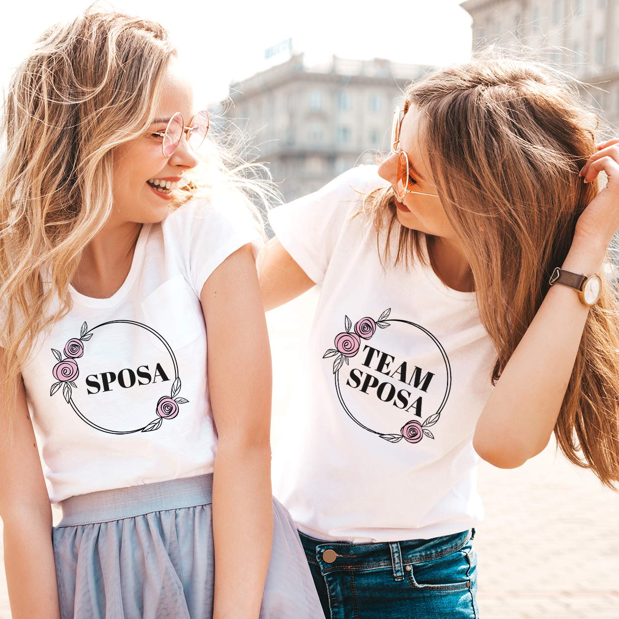 Team sposa - T-shirt - idea regalo addio al nubilato