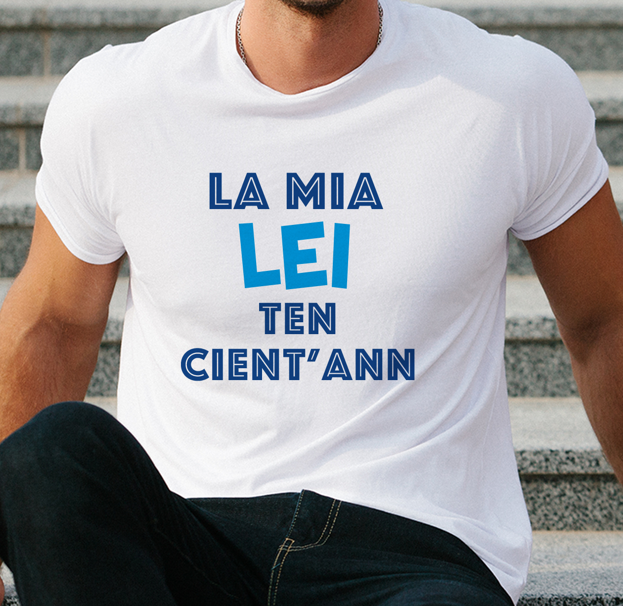 La mia lei ten cient'ann - T-shirt Bianca