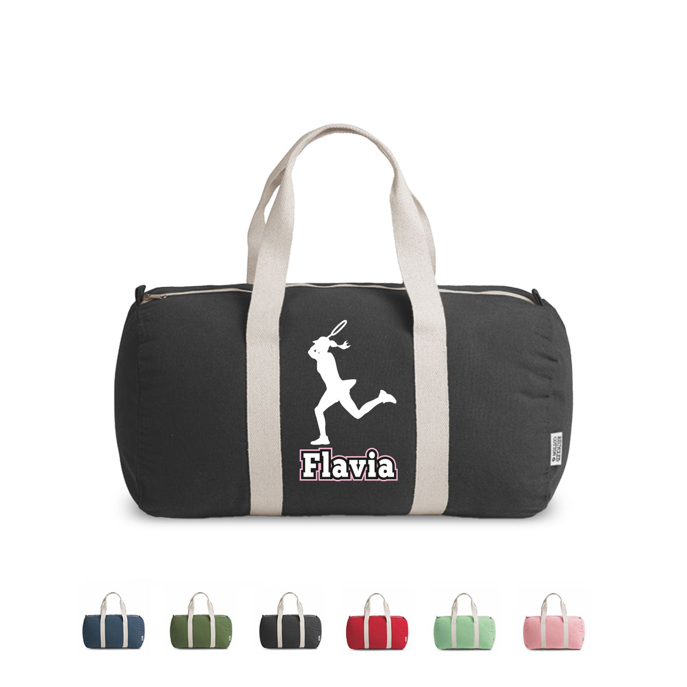 Tennis woman - Borsa da palestra - personalizzata con nome