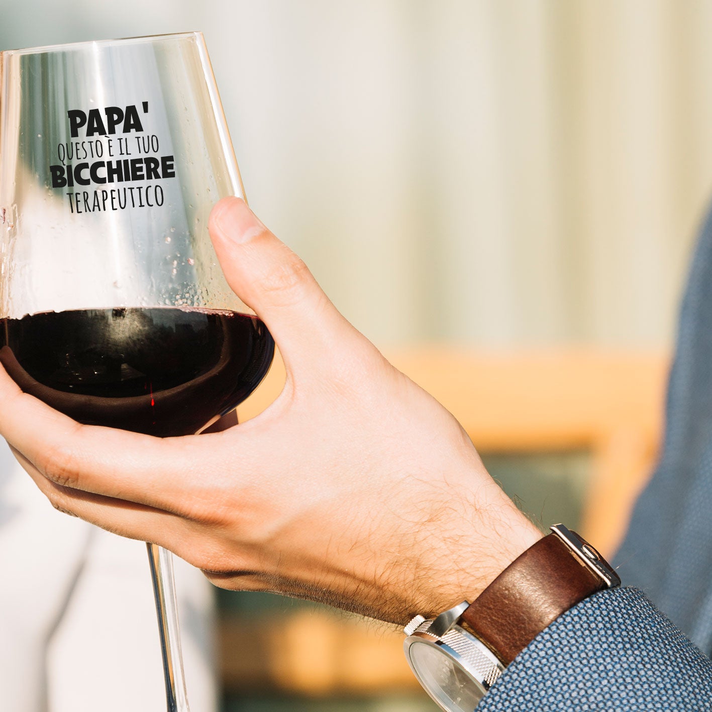 Papà bicchiere terapeutico - Calice Bicchiere da Vino