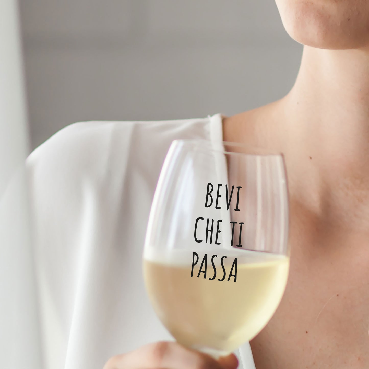 Bevi che ti passa - Calice da Vino