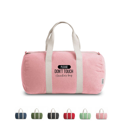 Please don't touch my bag - Borsa da palestra - personalizzata con nome