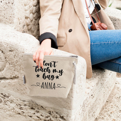 Don't touch my bag  - Pochette - personalizzata con nome