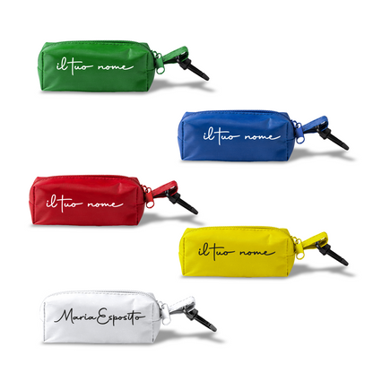 Elegant name - Set da 5 - Astuccio In Rpet personalizzati con nomi