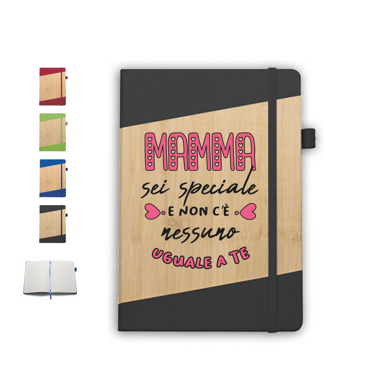 Mamma sei speciale - Block Notes in PU a righe