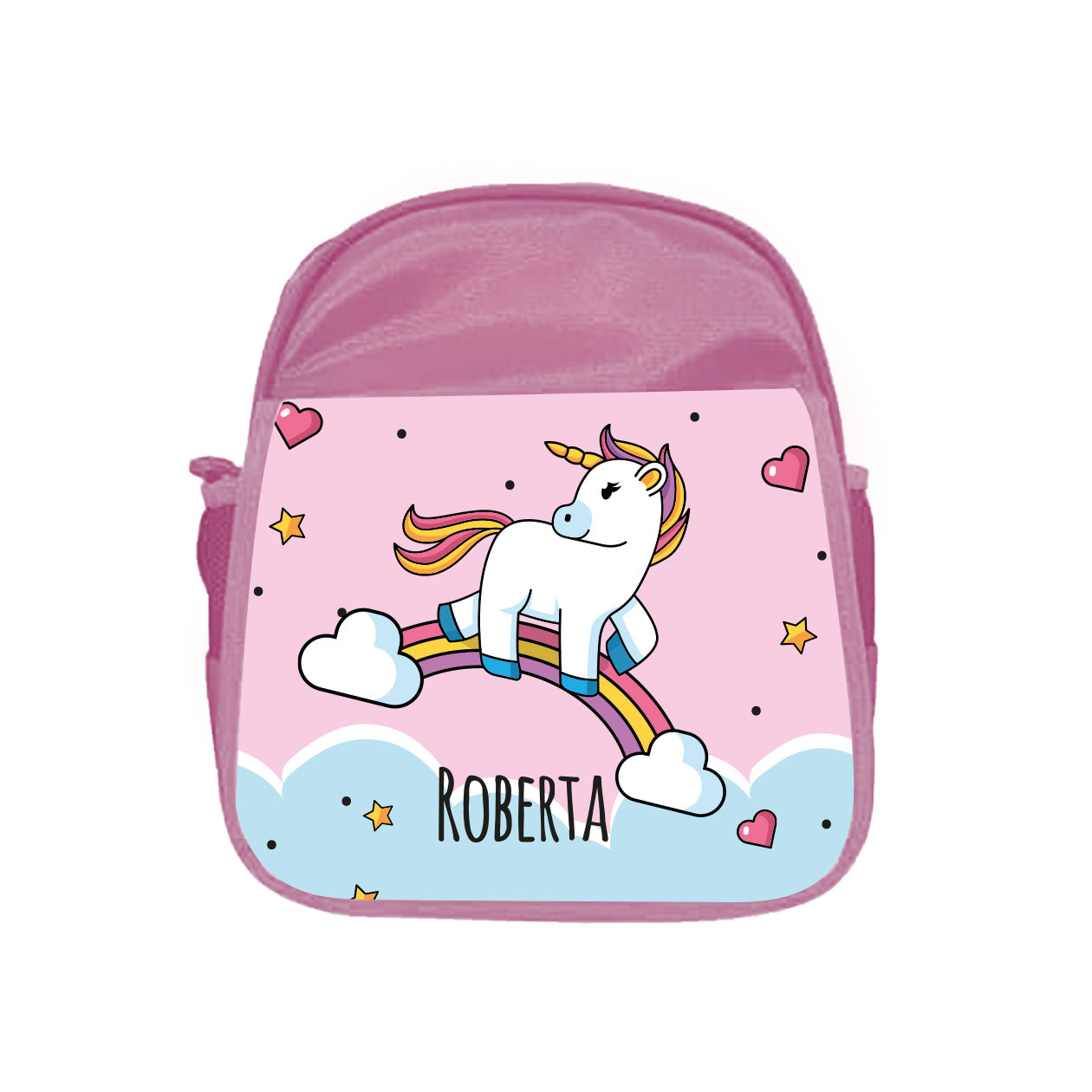 Unicorn Sky - zaino - personalizzato con nome