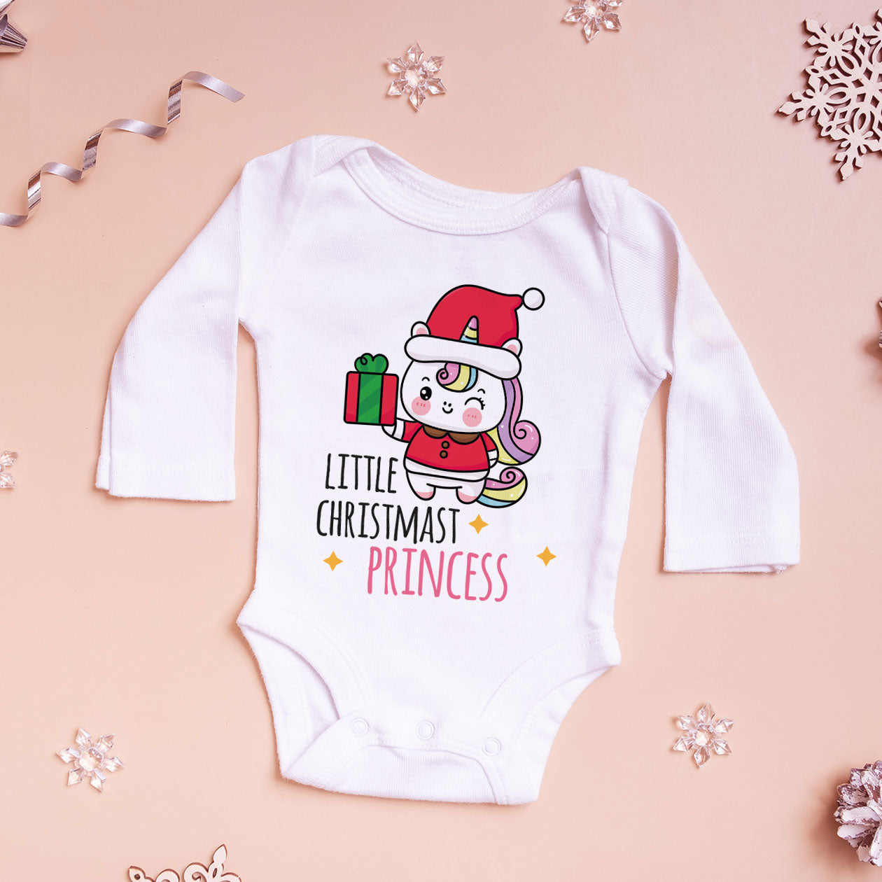 Little Christmas Princess - Tutina neonato - body