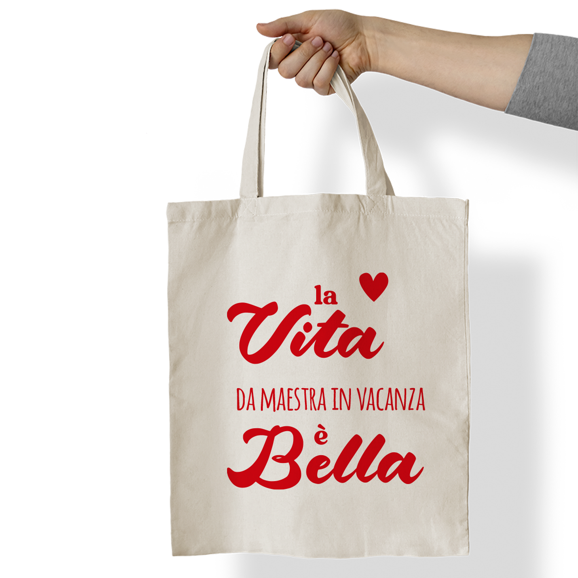 Vacanze maestra - Borsa Mare - idea regalo maestra