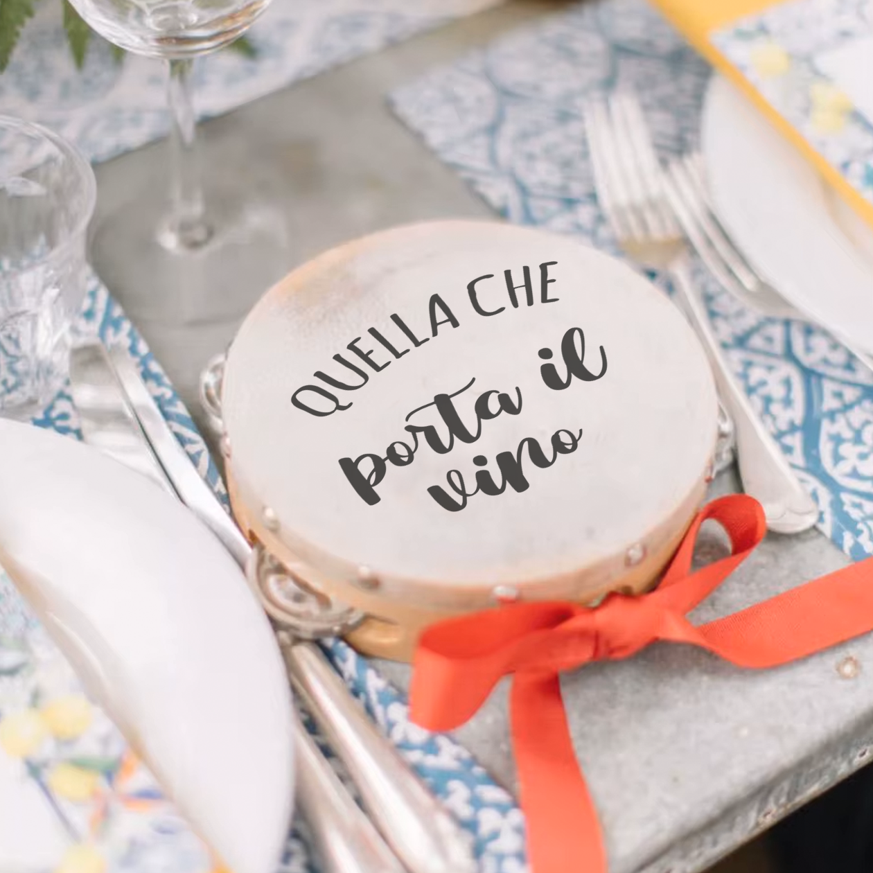 Quella che - Set da 10 Tamburelli - personalizzati