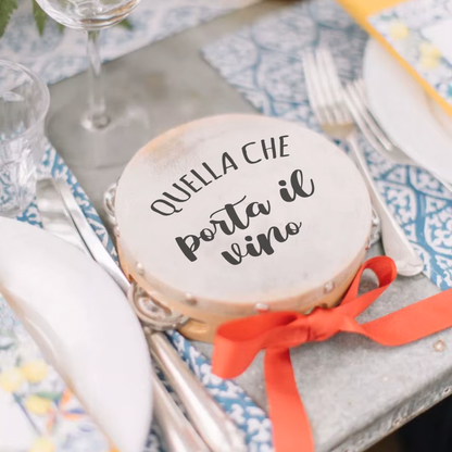 Quella che - Set da 10 Tamburelli - personalizzati