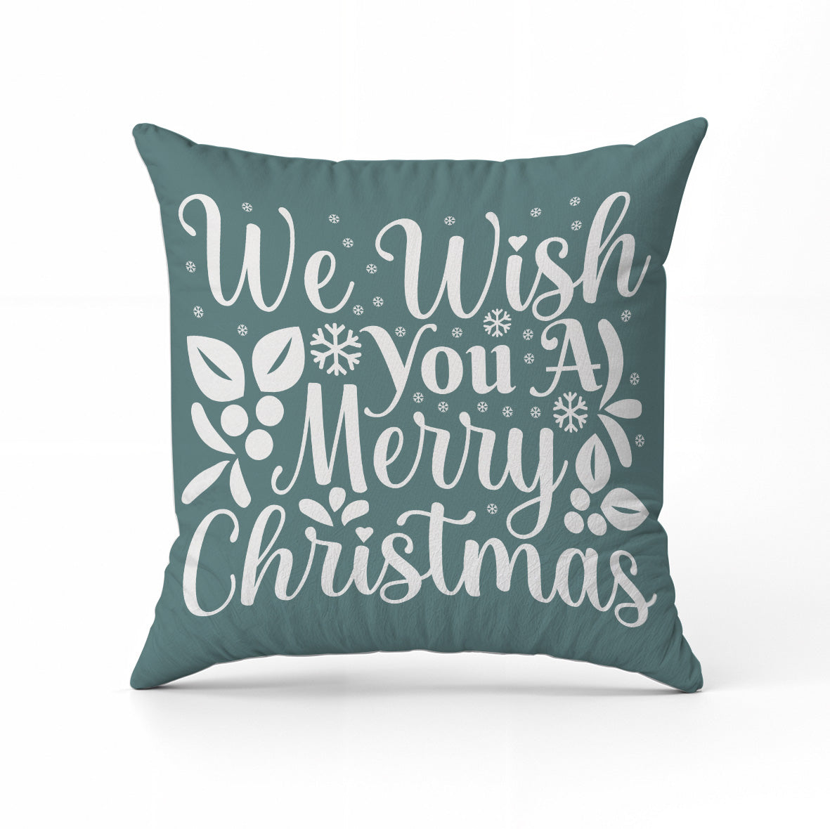 We wish you a merry christmas - Cuscino Personalizzato - idea regalo Natale