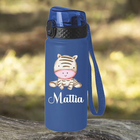 Giraffa baby - Borraccia termica da 550 ml - personalizzata con nome
