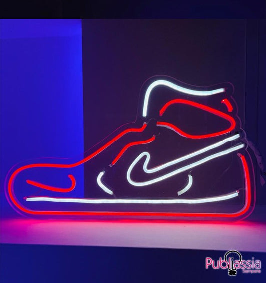 Sneaker Jordan - Logo Neon Led personalizzato