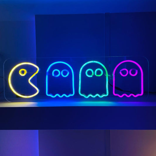 Pac-man - Logo Neon Led personalizzato