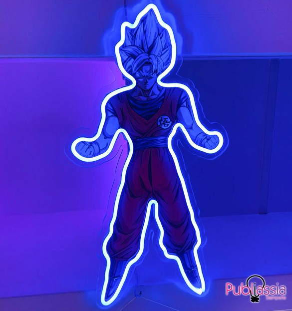 Goku - Logo Neon Led personalizzato