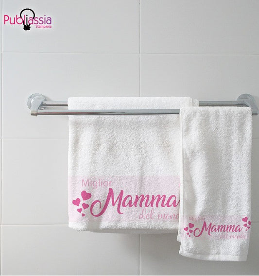Mamma - Kit Asciugamani Personalizzati