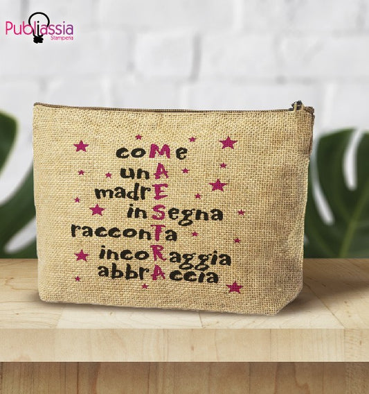 Maestra - Pochette personalizzata - idea regalo maestra