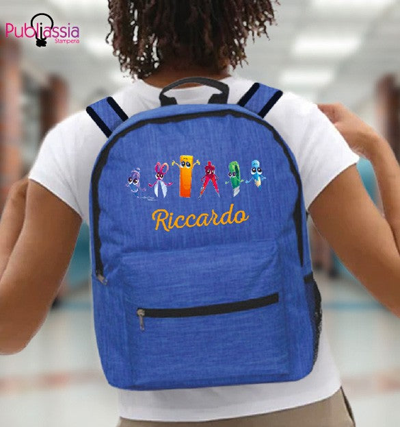 School - Zaino Scuola Bambini - Personalizzato