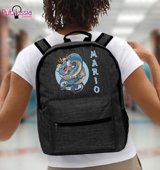 Dragon - Zaino Scuola Bambini - Personalizzato