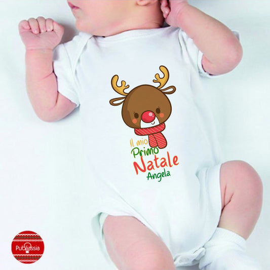 Il mio primo Natale - Tutina neonato - body personalizzato