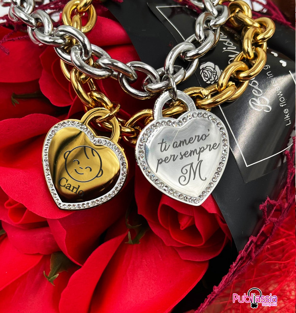 My life - Bracciale personalizzato - idea regalo San Valentino