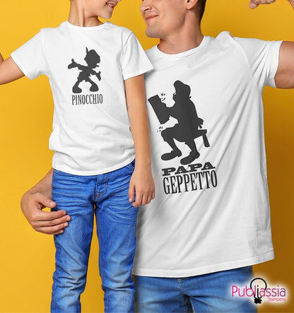 Favola - Festa del papà - Coppia t-shirt