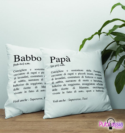 Babbo - Cuscino Festa del Papà