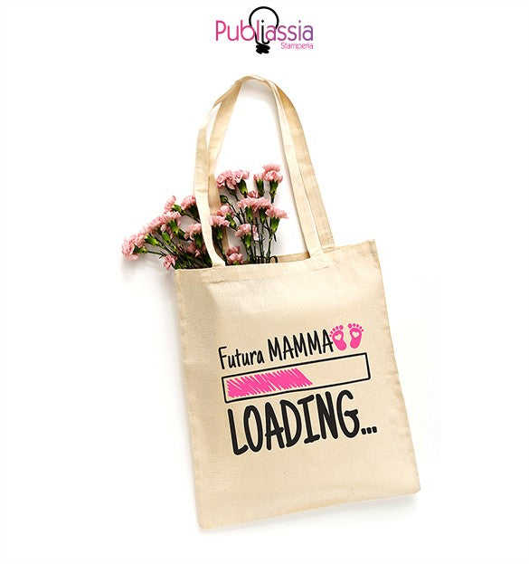 Futura mamma girl - Shopper In Cotone