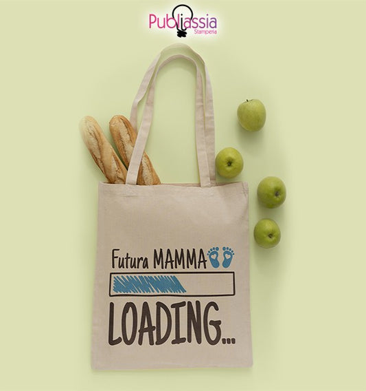 Futura mamma boy - Shopper In Cotone