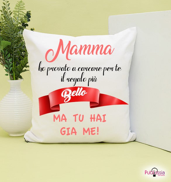 Regalo di mamma - Cuscino - idea regalo festa della mamma