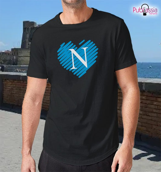 Forza Napoli - T-shirt Nera
