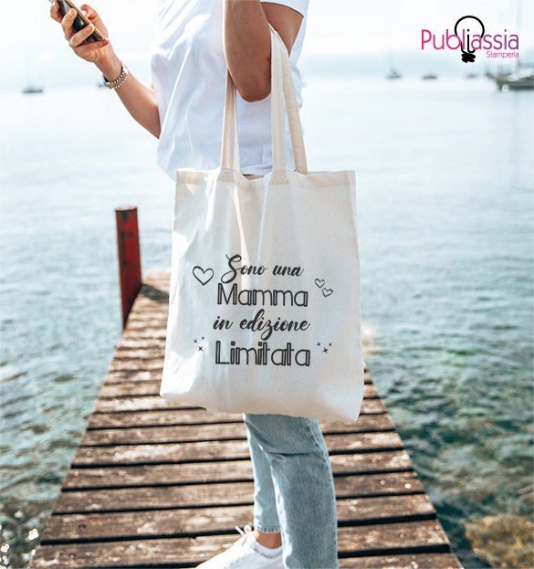 Mamma in edizione limitata - Shopper In Cotone