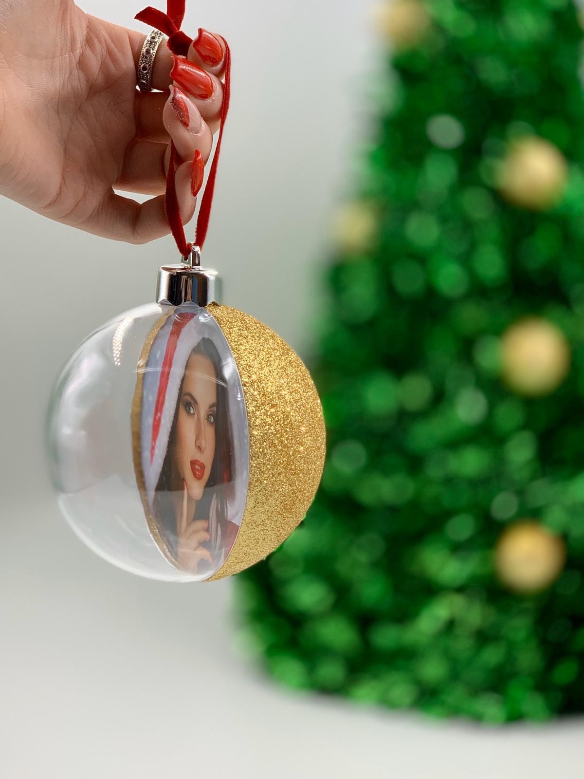 Glam Christmas Balls - palline di Natale personalizzate con foto