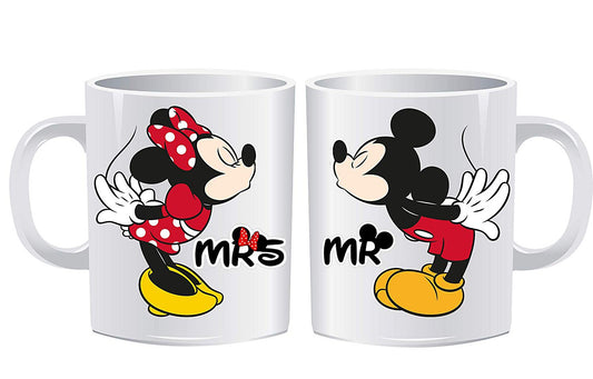 Coppia tazze mug Minnie & Topolino