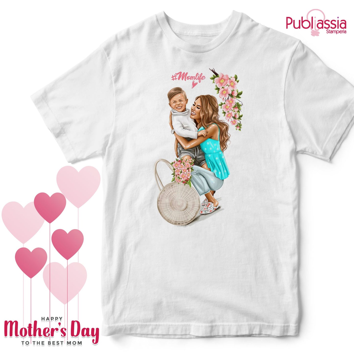 Mom Life 2 - Festa della Mamma t-shirt