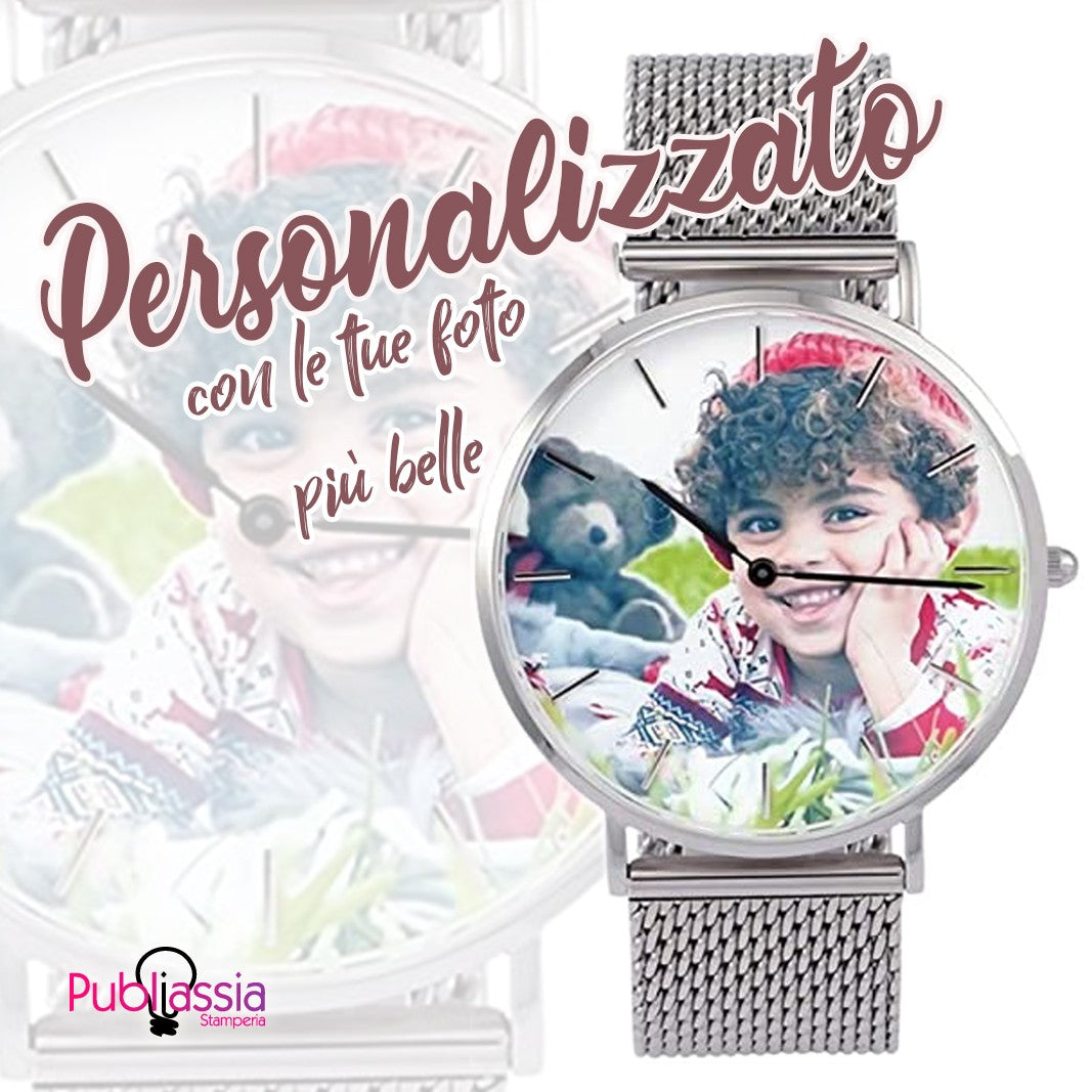 Orologio da polso store personalizzato con foto