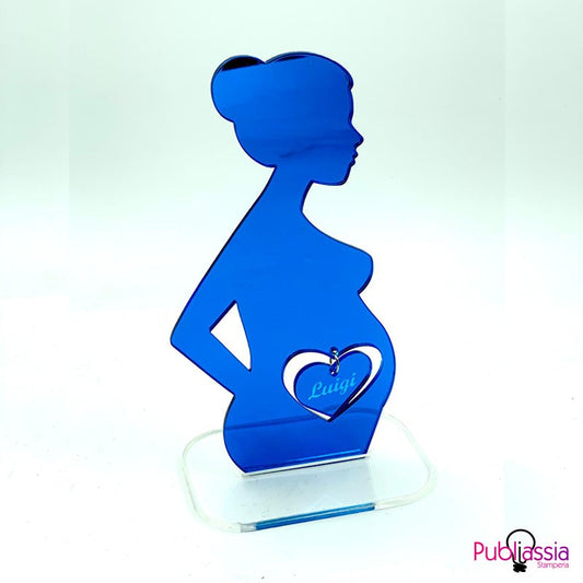 Statuina Maternità in Plexiglass Personalizzata