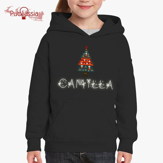 Felpa Natale Personalizzata Con Nome