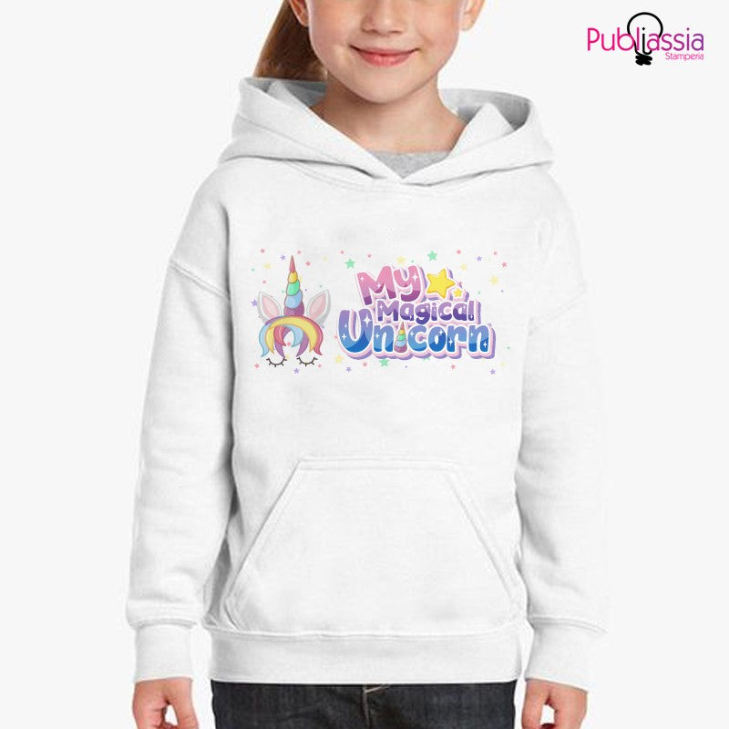 My magical unicorn - Felpa Bambina