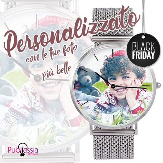 Orologio personalizzato con foto - orologio da polso