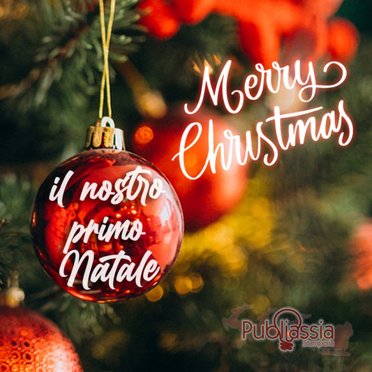 Il nostro primo Natale - Pallina Di Natale - Decorazioni di Natale