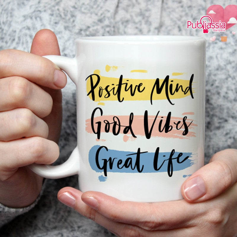Positive Mind  - Tazza mug