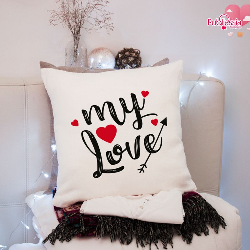 My love - Cuscino personalizzato