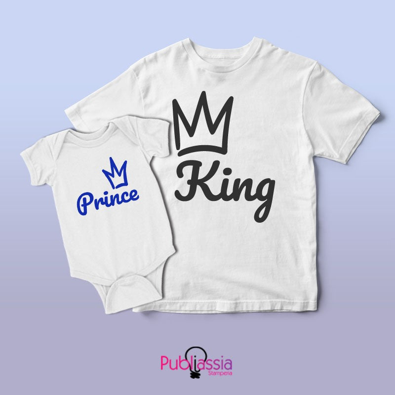 King & Prince - Festa del papà - T-shirt e body